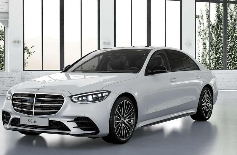 Manufaktur opalithweiß Gebraucht 2025 Mercedes S580 AMG Limousine | 168.980 € - Bild 1/4