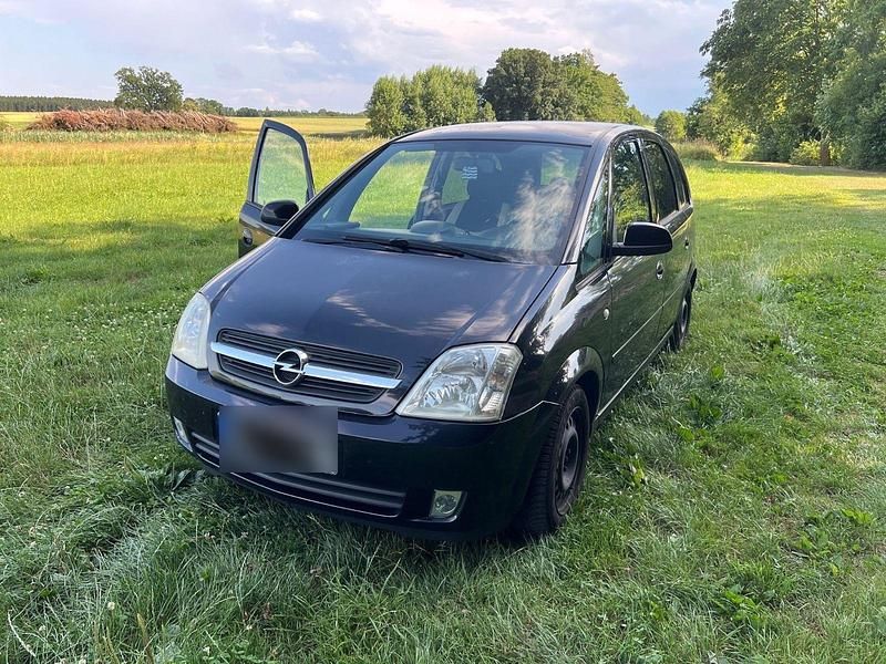Schwarz Gebraucht 2003 Opel Meriva Van / Kleinbus | 2.300 € - Bild 1/4