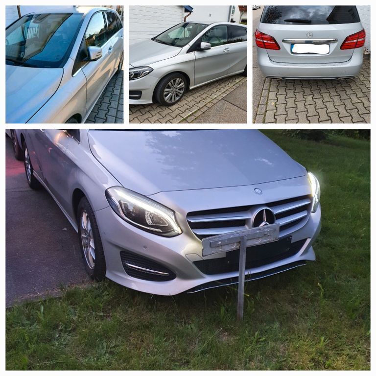 Silber Gebraucht 2015 Mercedes B220 Van / Kleinbus | 19.990 € (Etwas zu teuer) - Bild 1/4