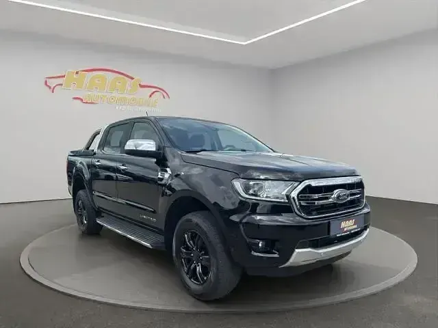 Gebraucht Ford Ranger Limited 170 PS (125 kW) 2022 Agate black Pickup
