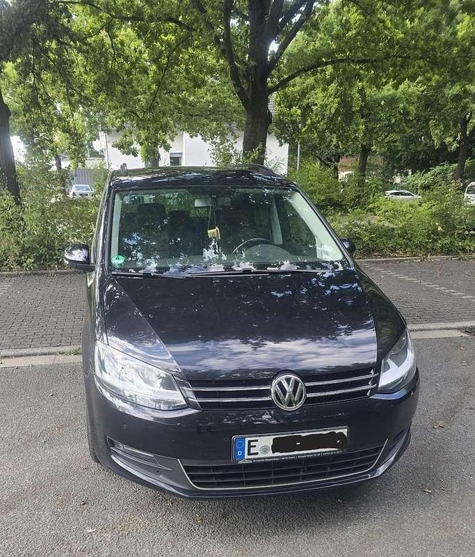 Gebraucht VW Sharan Match 150 PS (110 kW) 2013 Schwarz Van / Kleinbus
