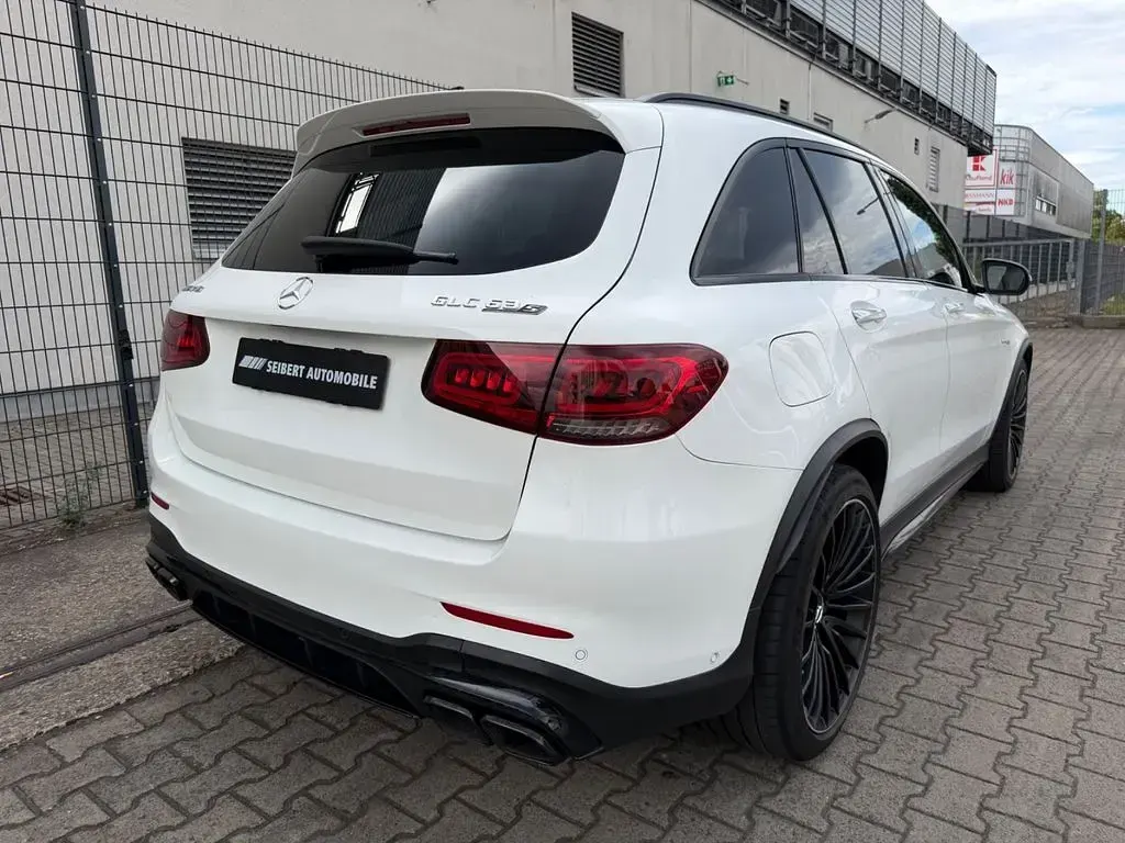 Gebraucht Mercedes GLC63 AMG AMG 510 PS (375 kW) 2020 Weiß SUV