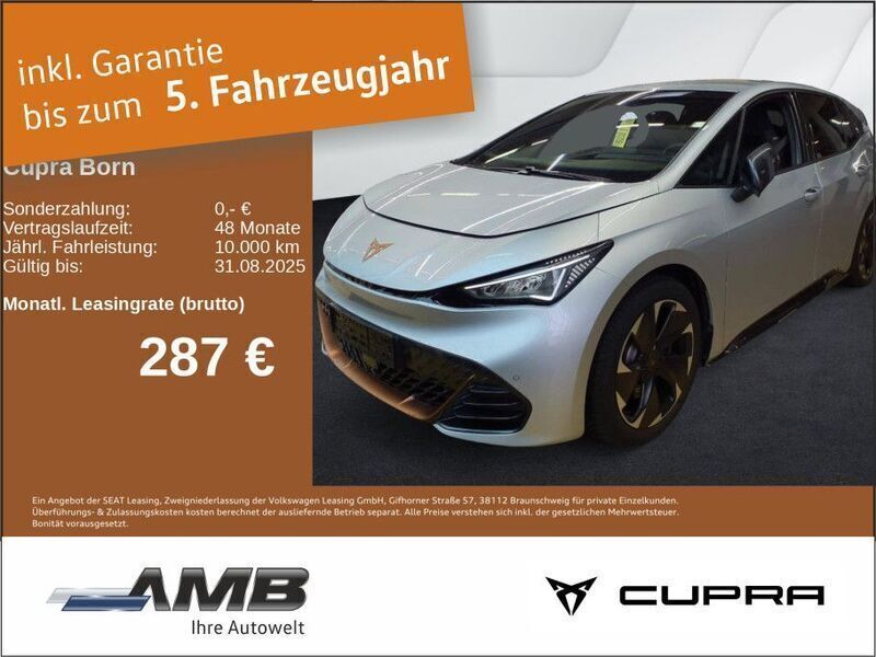 1t geysirsilber Gebraucht 2024 Cupra Born e-Boost Kleinwagen | 32.880 € (Etwas zu teuer) - Bild 1/3