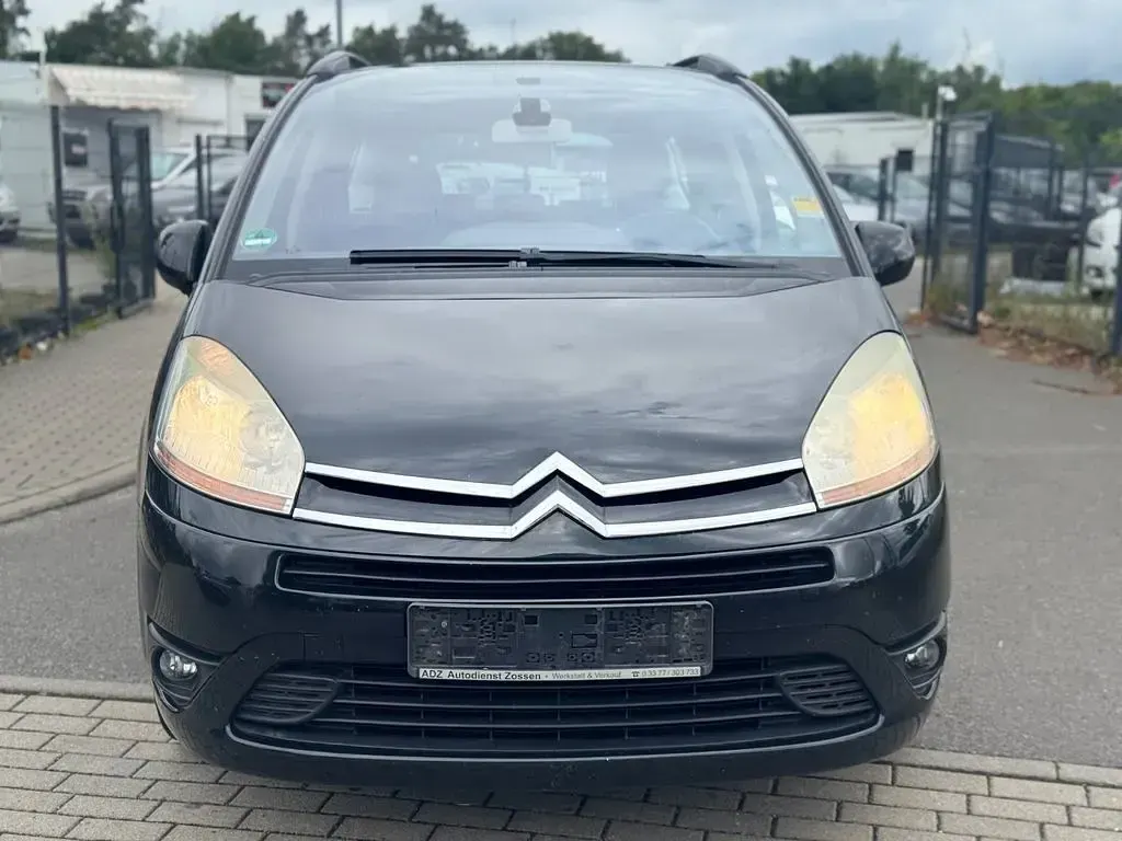 Gebraucht Citroën Grand C4 Picasso Tendance 140 PS (102 kW) 2008 Schwarz Van / Kleinbus