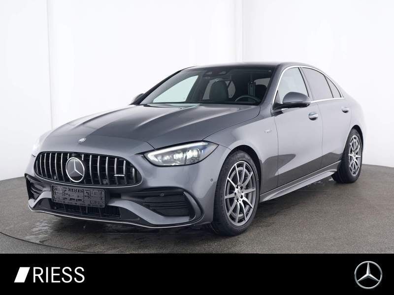 Metalliclack selenitgrau Gebraucht 2023 Mercedes C43 AMG AMG Limousine | 54.900 € (Guter Preis) - Bild 1/4