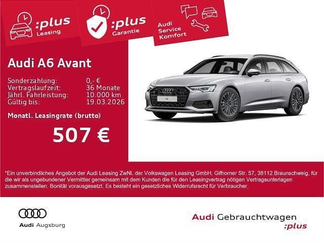 Gebraucht Audi A6 Advanced Plus 265 PS (194 kW) 2025 Florettsilber metallic Kombi