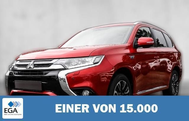 Rot metallic Gebraucht 2016 Mitsubishi Outlander P-HEV | 19.690 € (Etwas zu teuer) - Bild 1/4