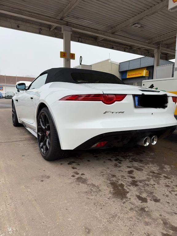 Weiß Gebraucht 2016 Jaguar F-Type Cabrio | 35.950 € (Guter Preis) - Bild 1/4