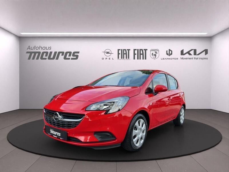 Rot Gebraucht 2018 Opel Corsa Edition Kleinwagen | 10.987 € (Teuer) - Bild 1/4