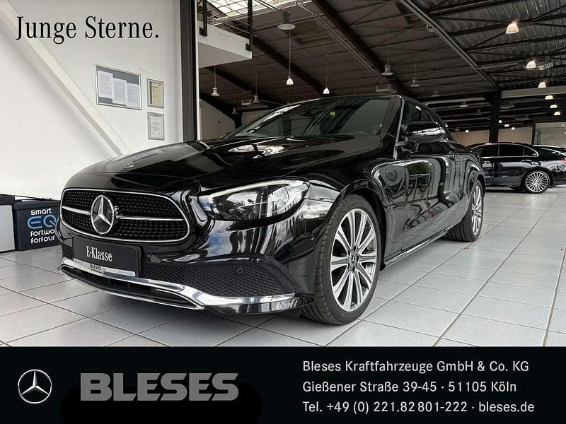 Schwarz Gebraucht 2021 Mercedes E200 Avantgarde Cabrio | 38.900 € (Teuer) - Bild 1/4