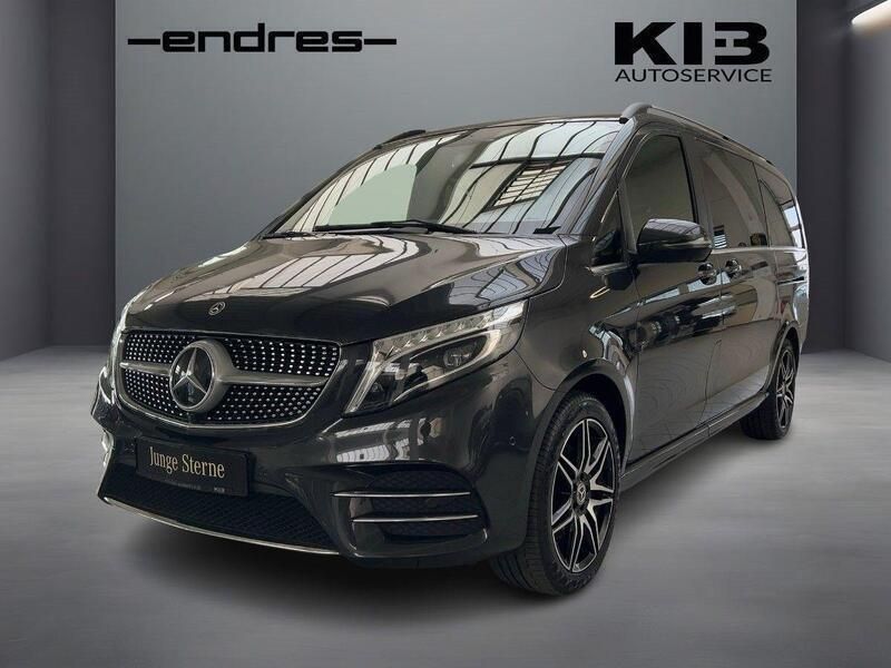 Lackfarbe graphitgrau metallic Gebraucht 2022 Mercedes V300 Avantgarde Edition Van / Kleinbus | 65.550 € (Etwas zu teuer) - Bild 1/4