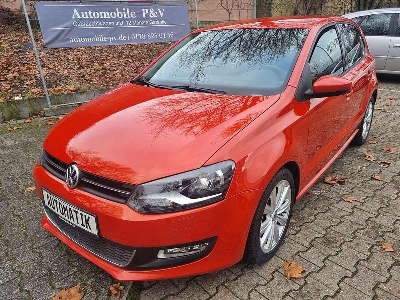 Hot orange metallic Gebraucht 2010 VW Polo Highline Kleinwagen | 8.990 € (Etwas zu teuer) - Bild 1/4