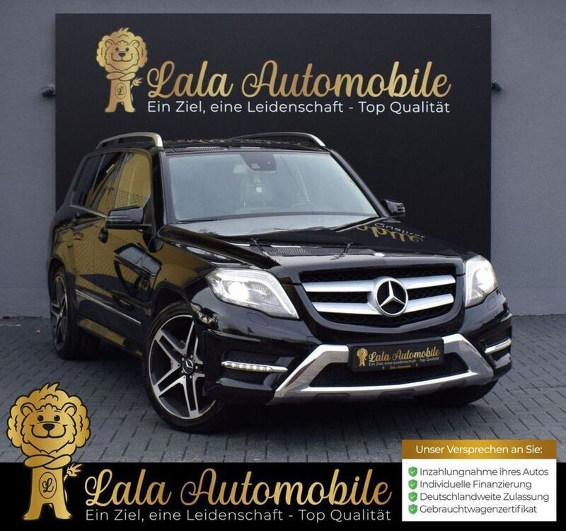 Schwarz Gebraucht 2012 Mercedes GLK220 AMG SUV | 18.790 € - Bild 1/4