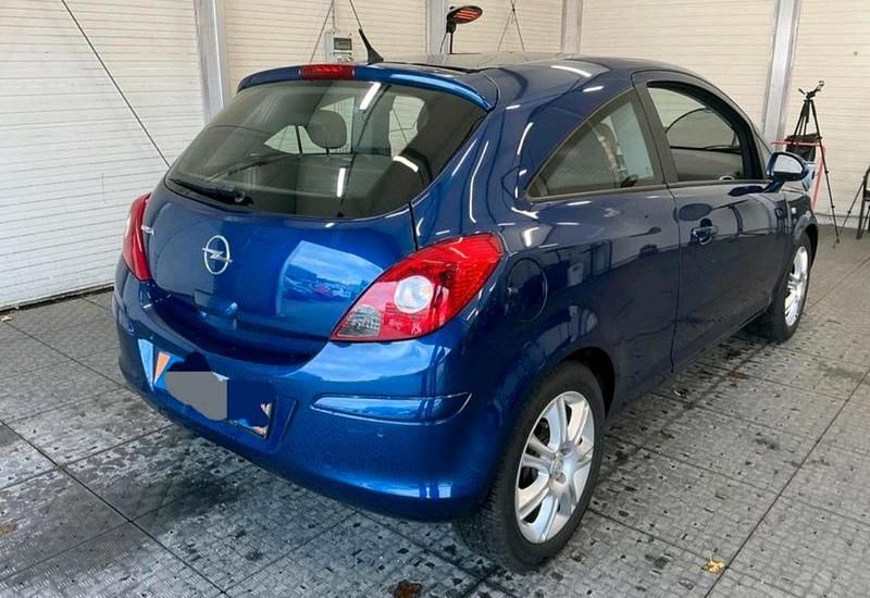 Gebraucht Opel Corsa Edition 80 PS (58 kW) 2009 Blau Limousine
