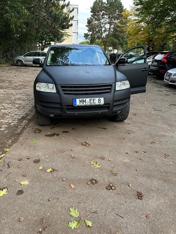 Schwarz Gebraucht 2009 VW Touareg SUV | 6.390 € (Superpreis) - Bild 1/4