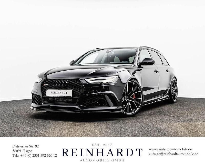 Mythosschwarz metallic Gebraucht 2017 Audi RS6 Comfort Kombi | 51.750 € (Superpreis) - Bild 1/1