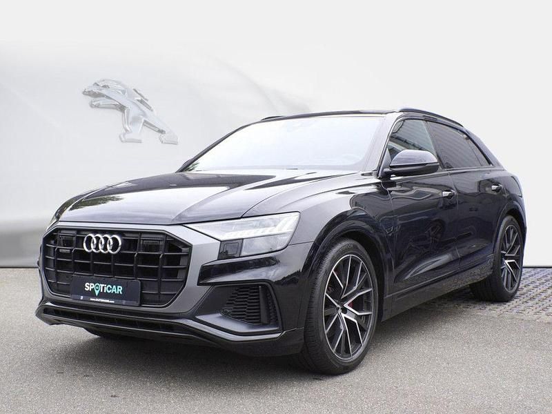 Orcaschwarz metallic Gebraucht 2019 Audi Q8 Sport SUV | 51.990 € (Guter Preis) - Bild 1/4
