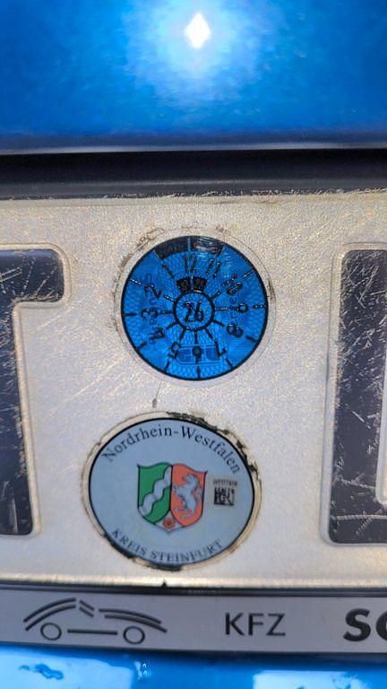 Gebraucht VW Golf Plus Cross 140 PS (102 kW) 2007 Blau Van / Kleinbus