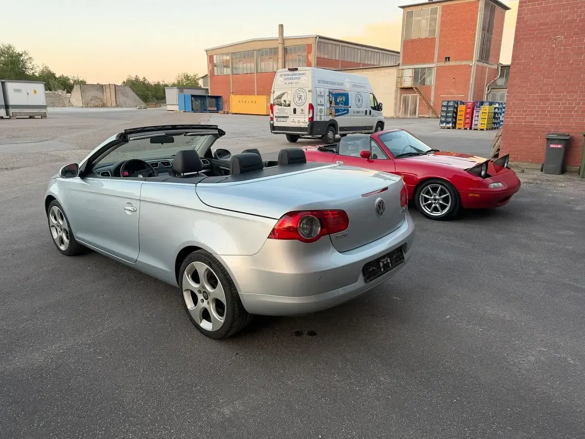 Gebraucht VW Eos 160 PS (117 kW) 2006 Silber Cabrio