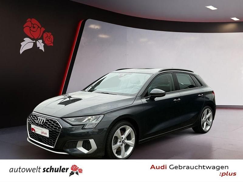 Manhattangrau metallic Gebraucht 2021 Audi A3 Ambiente Limousine | 28.210 € (Etwas zu teuer) - Bild 1/4