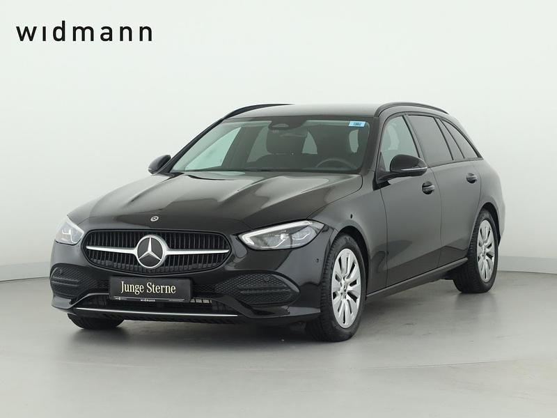 Metalliclack obsidianschwarz Gebraucht 2023 Mercedes C200 Kombi | 27.850 € (Superpreis) - Bild 1/4