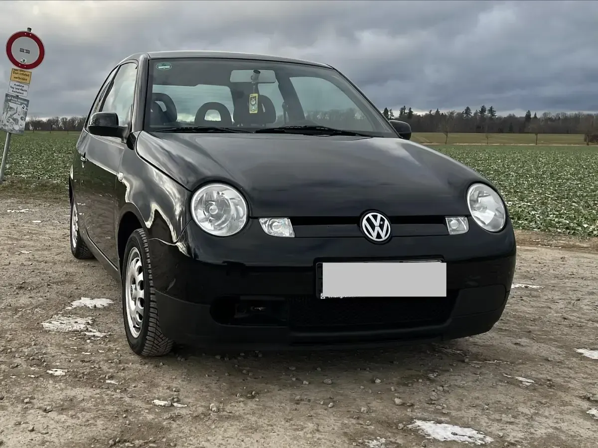 Gebraucht VW Lupo 61 PS (44 kW) 2000 Schwarz Kleinwagen