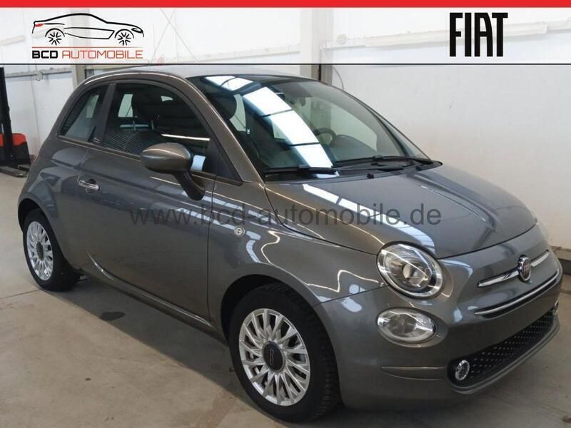 Grau Gebraucht 2021 Fiat 500C Connect Cabrio | 13.989 € - Bild 1/4