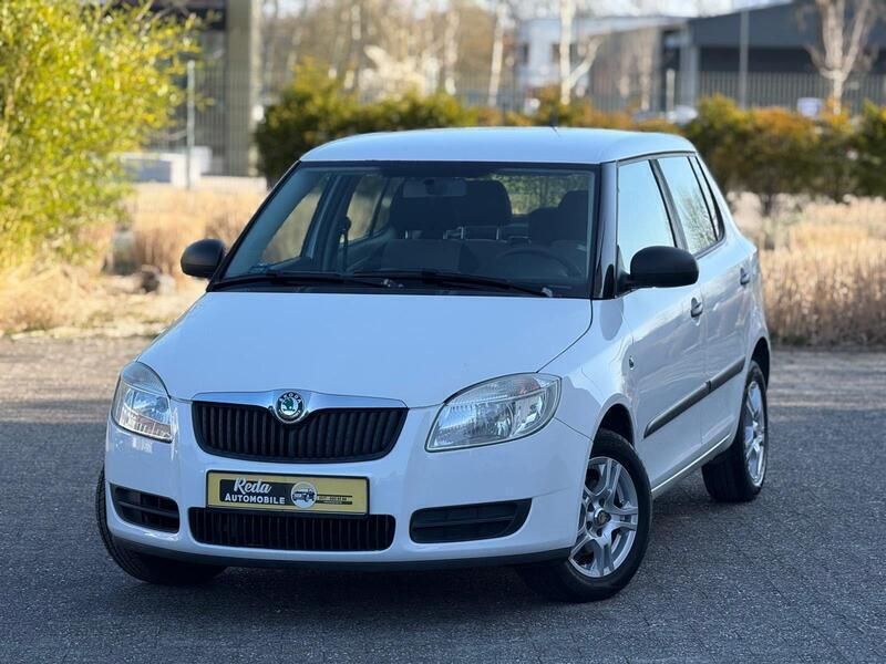 Weiß Gebraucht 2009 Skoda Fabia Classic Kleinwagen | 3.999 € (Fairer Preis) - Bild 1/4