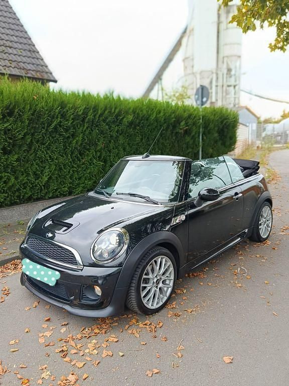 Schwarz Gebraucht 2014 Mini John Cooper Works Cabriolet Cabrio | 14.250 € (Guter Preis) - Bild 1/4