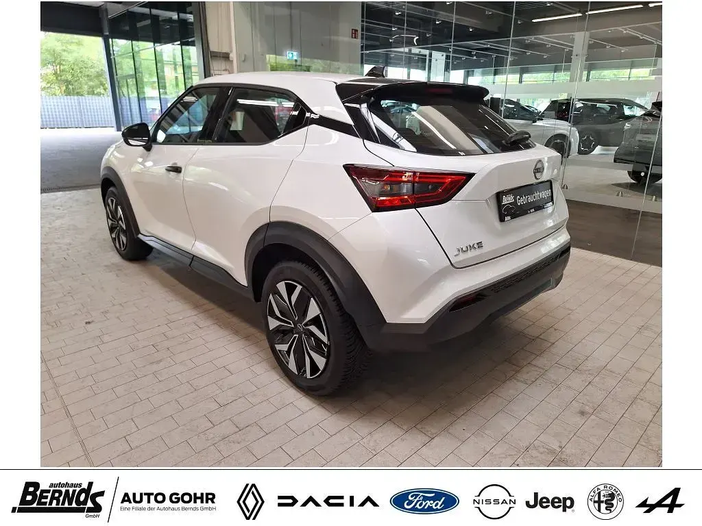 Second-hand Nissan Juke Acenta 114 CP (83 kW) 2024 Alb SUV