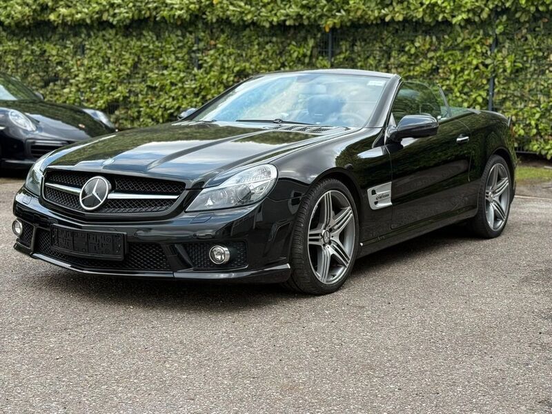 Schwarz Gebraucht 2011 Mercedes SL63 AMG AMG Cabrio | 61.900 € (Guter Preis) - Bild 1/4