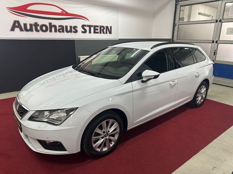 Weiß Gebraucht 2020 Seat Leon ST Style Kombi | 13.790 € (Fairer Preis) - Bild 1/4