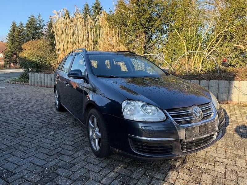 Blau Gebraucht 2008 VW Golf V Comfortline Kombi | 2.400 € (Superpreis) - Bild 1/4