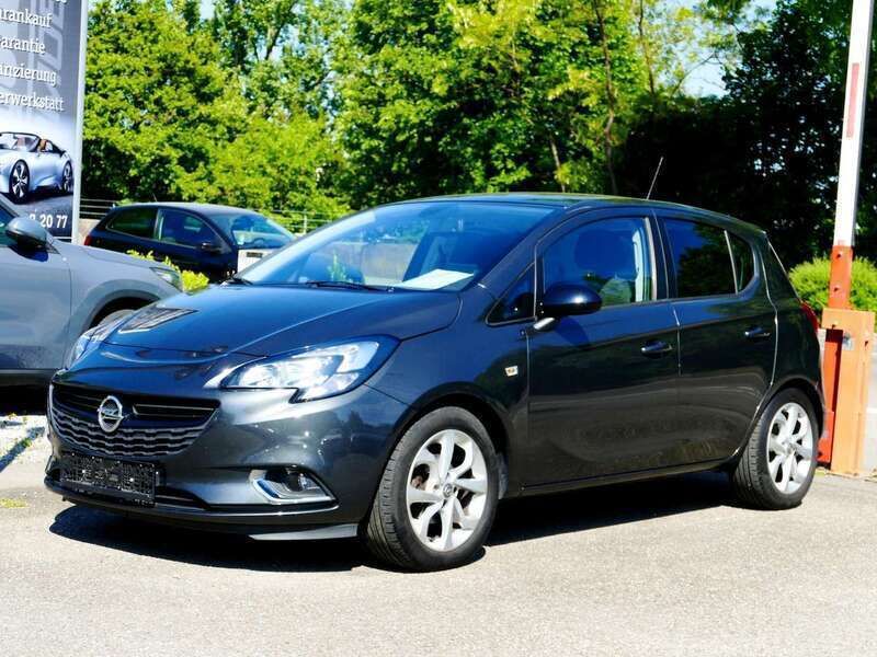 Grau Gebraucht 2017 Opel Corsa Color Edition Limousine | 7.890 € (Superpreis) - Bild 1/4