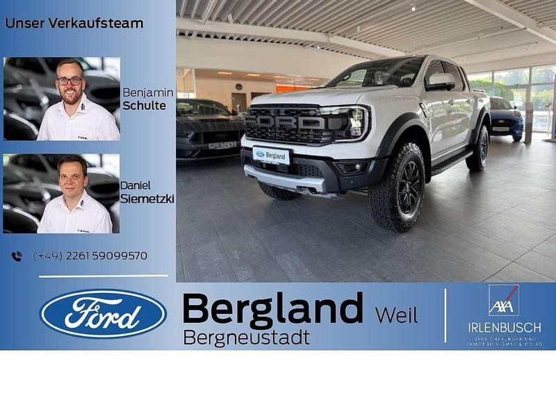 Arctic white Neu 2025 Ford Ranger Raptor Abholung | 72.989 € (Etwas zu teuer) - Bild 1/4