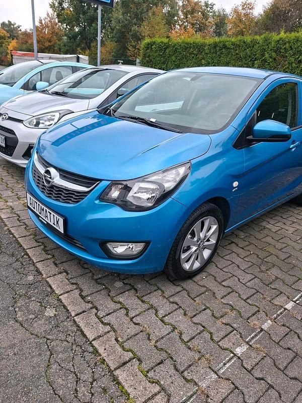 Blau Gebraucht 2016 Opel Karl Kleinwagen | 7.499 € (Fairer Preis) - Bild 1/4