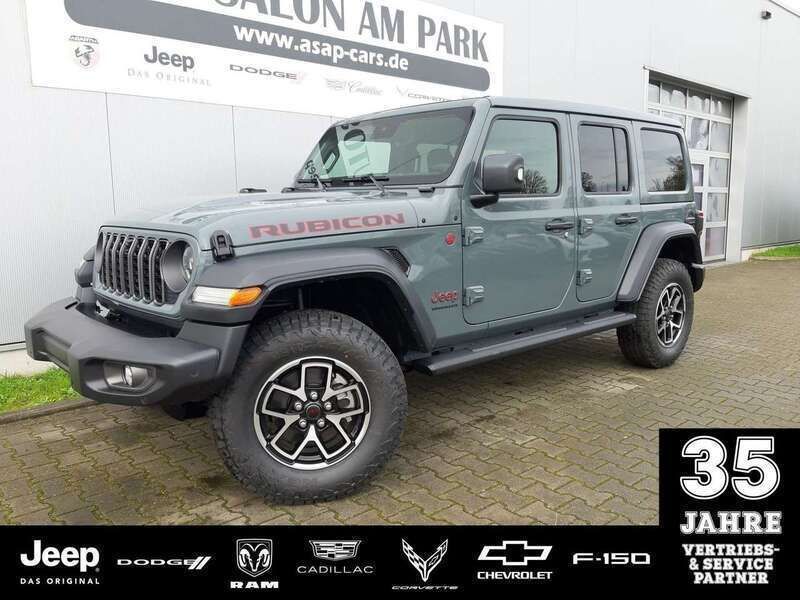 Grau Neu 2024 Jeep Wrangler Rubicon SUV | 65.550 € (Fairer Preis) - Bild 1/4