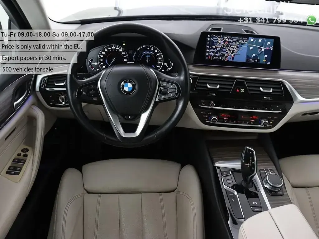 Usata BMW 530e Executive 252 CV (185 kW) 2017 Blu Berlina
