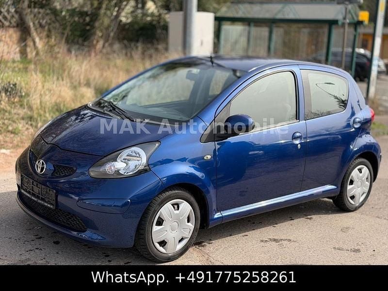 Gebraucht Toyota Aygo 68 PS (50 kW) 2007 Blau Kleinwagen