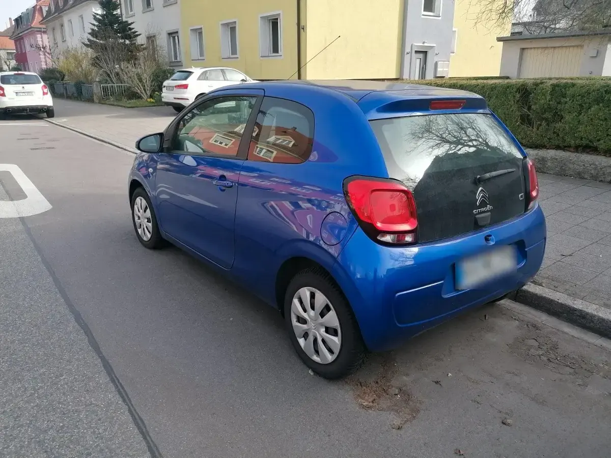 Gebraucht Citroën C1 75 PS (55 kW) 2019 Blau Kleinwagen