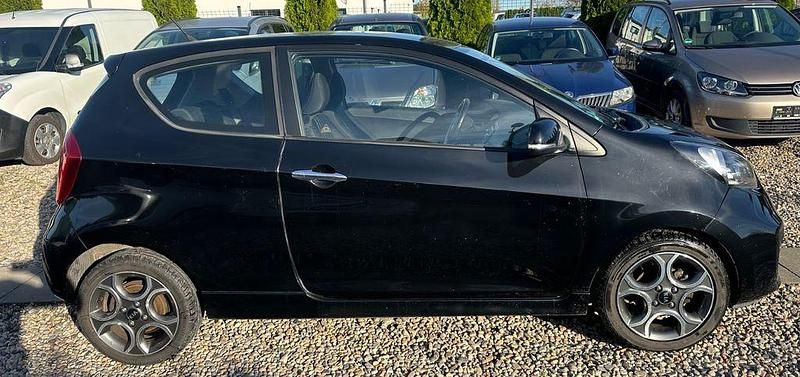 Gebraucht Kia Picanto Spirit 86 PS (63 kW) 2014 Schwarz Kleinwagen