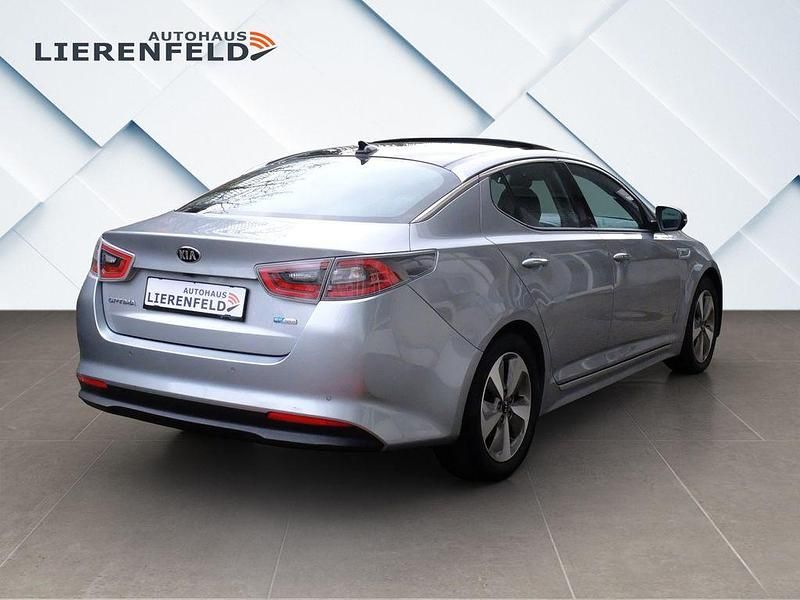 Gebraucht Kia Optima Hybrid Spirit 178 PS (130 kW) 2014 Silber Limousine