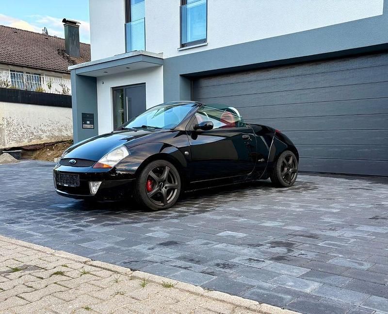 Schwarz Gebraucht 2003 Ford StreetKa Cabrio | 899 € (Fairer Preis) - Bild 1/4