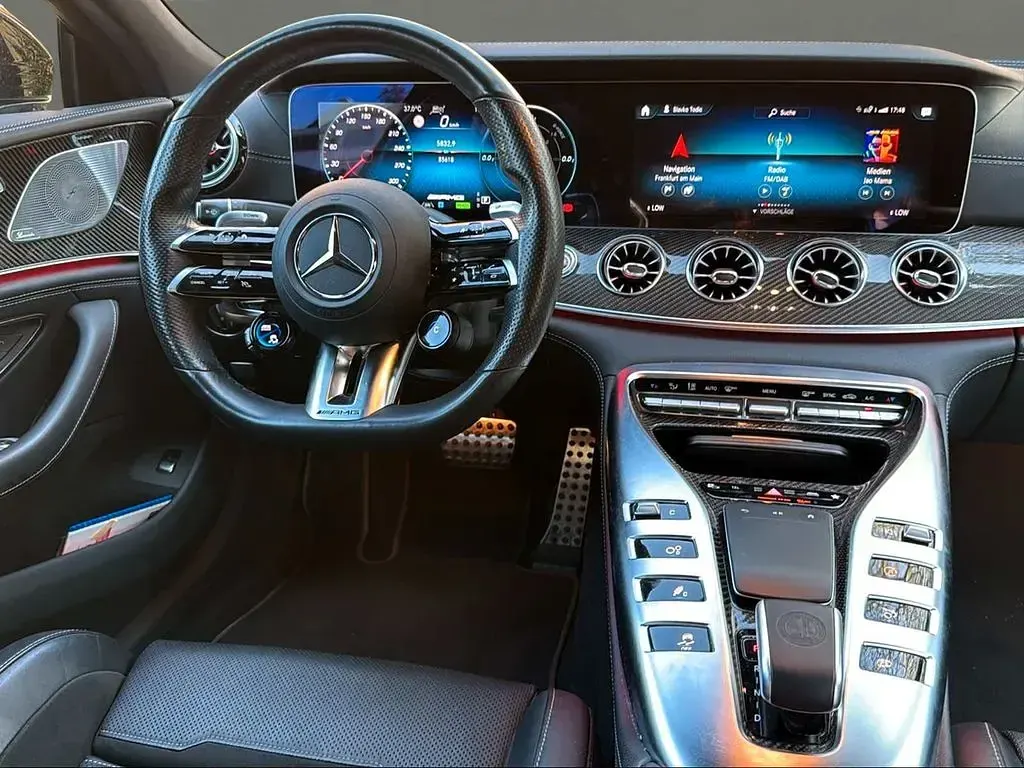 Gebraucht Mercedes AMG GT 43 AMG 367 PS (269 kW) 2022 Weiß Coupé