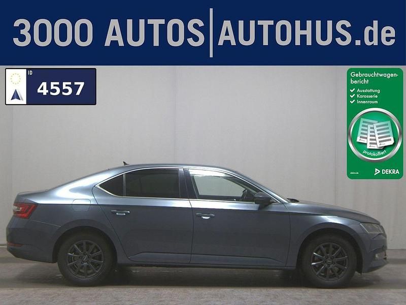 Quarzgrau metallic Gebraucht 2017 Skoda Superb Style Limousine | 16.450 € (Superpreis) - Bild 1/4