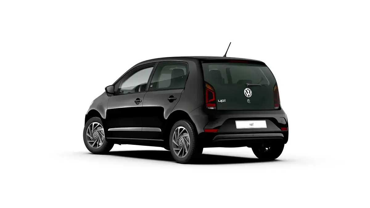Gebraucht VW up! Sound 60 PS (44 kW) 2018 Schwarz Kleinwagen