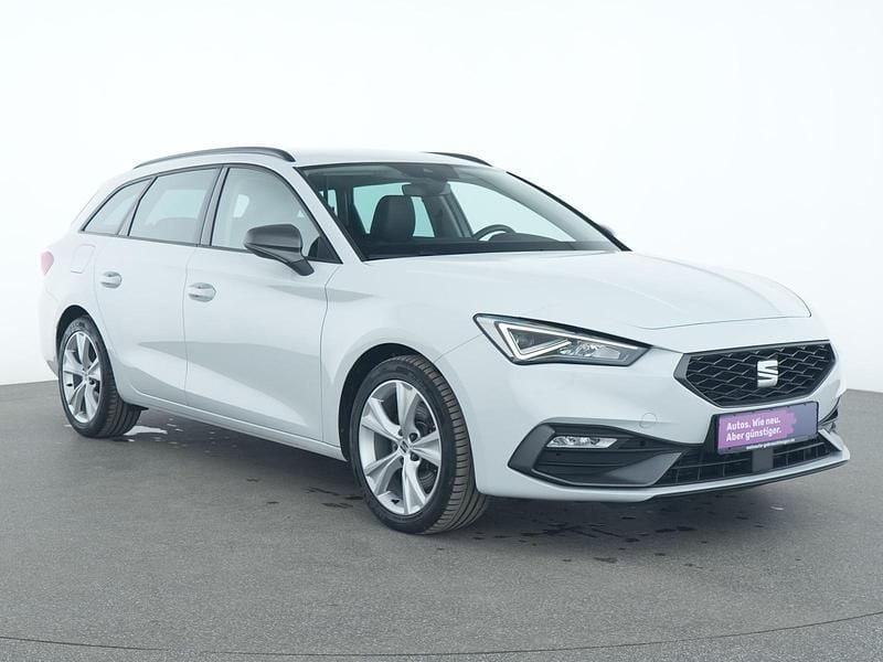 Gebraucht Seat Leon FR 150 PS (110 kW) 2022 Nevada weiss Limousine