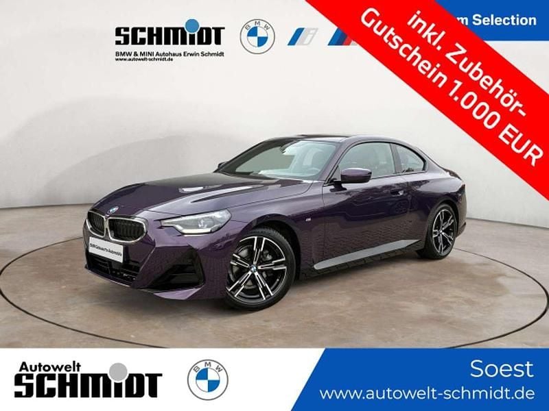 Thundernight metallic Gebraucht 2025 BMW 218 M Sport Coupé | 35.387 € (Fairer Preis) - Bild 1/3