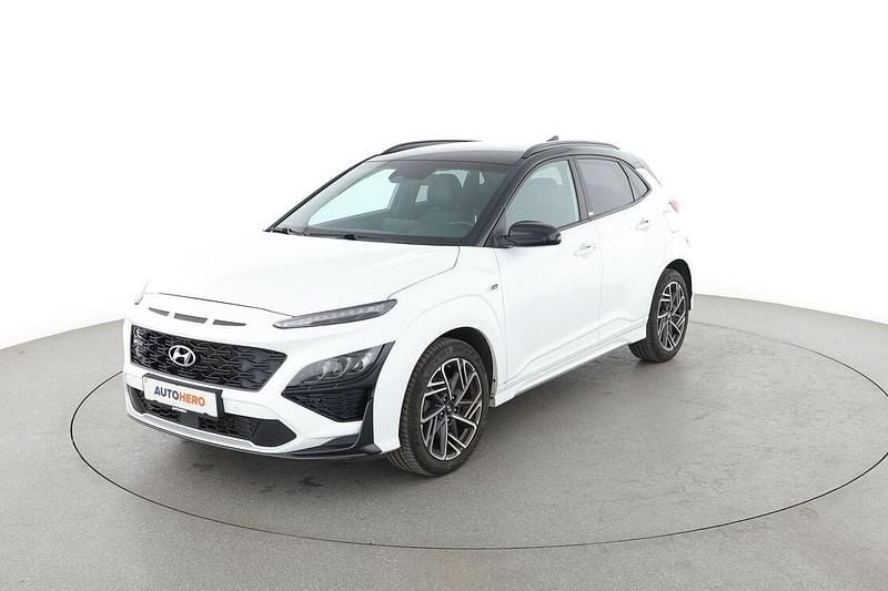 Weiß Gebraucht 2021 Hyundai Kona N Line SUV | 16.710 € (Guter Preis) - Bild 1/3
