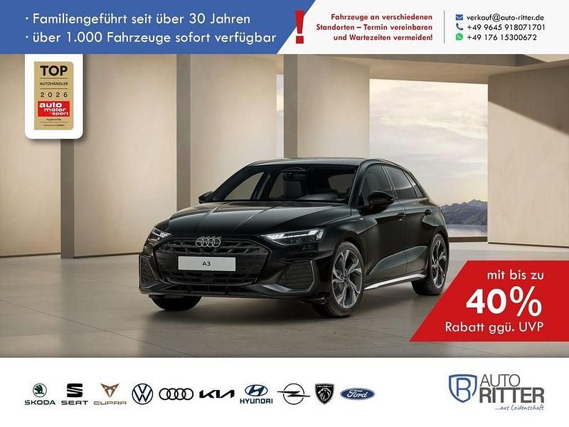 Neu Audi A3 S-Line 150 PS (110 kW) 2026 Grau Limousine
